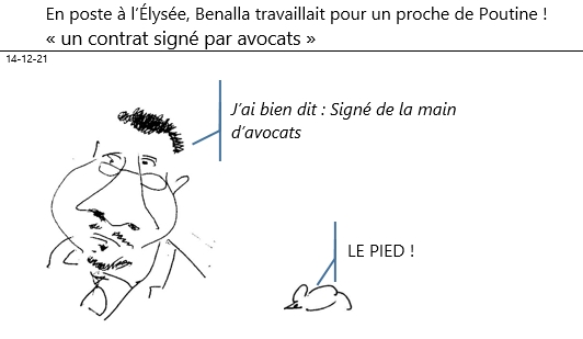 14/12/2021 : en poste à l'Élysée, Benalla travaillait aussi pour un proche de Poutine !