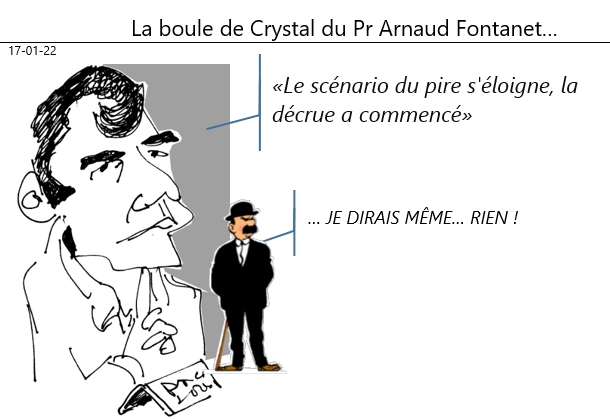 17/01/2022 : La boule de Crystal de Fontanet : «la décrue a commencé»