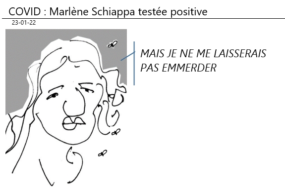 23/01/2022 : covid: la ministre Marlène Schiappa testée positive