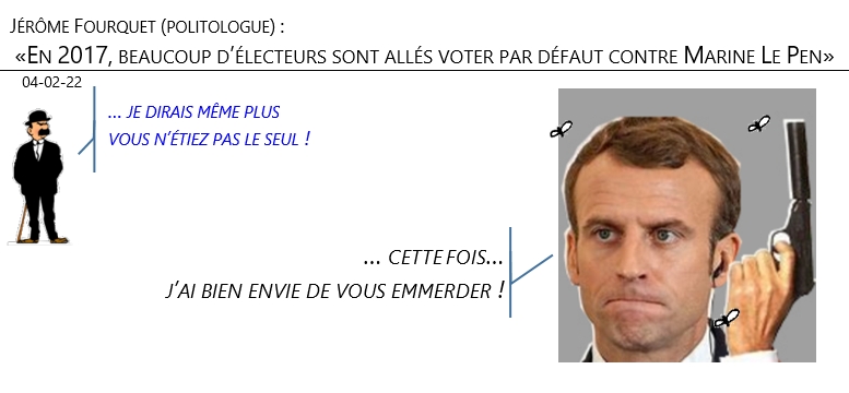 04/02/22 - Fourquet (politologue): «en 2017 beaucoup d'électeurs sont allé voter par défaut contre Le Pen»