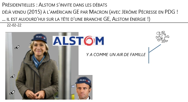 22/02/22 - Présidentielles - Alstom s'invite aux débats !