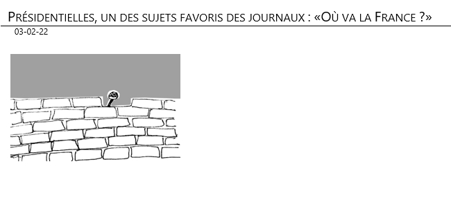 03/02/22 -  «où va la France», sujet favori des journaux