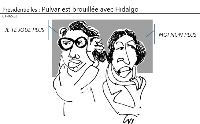 01/02/22 - lPrésidentielles : Pulvar est brouillée avec Hidalgo