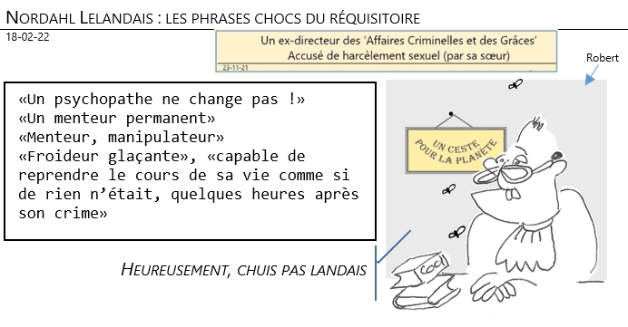 18/02/22 - Procès Nordahl Lelandais : les phrases chocs du réquisitoire