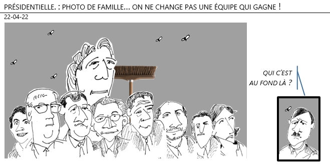 22/04/22 - Présidentielle : équipe Le Pen... photo de famille !
