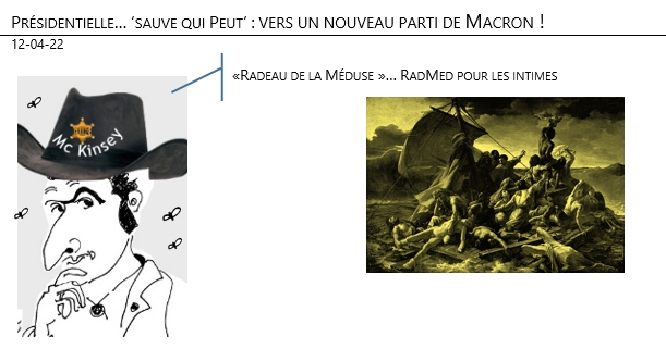 12/04/22 - Présidentielle, ‘Sauve qui peut’… vers un nouveau parti de Macro !