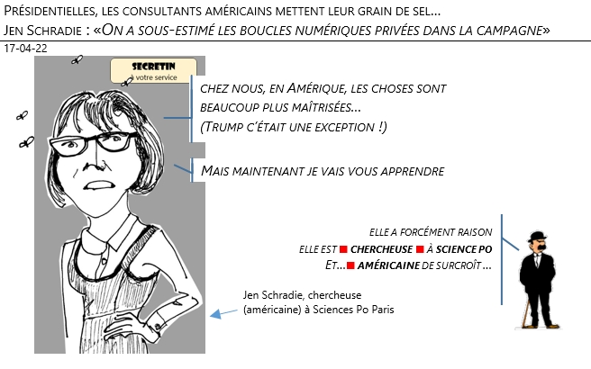 17/04/22 - Présidentielle, les consultants américains mettent (encore) leur grain de sel !