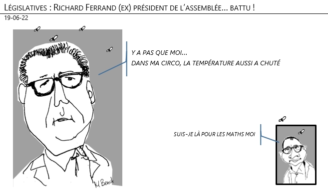 19/06/22 - Législatives : Richard Ferrand (ex) président de l’assemblée… battu !
