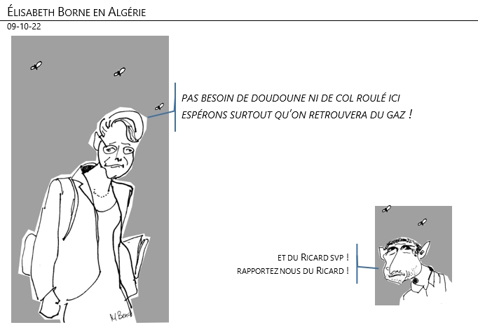 09/10/22 - Élisabeth Borne en Algérie !