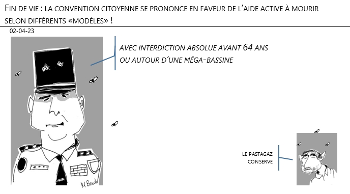 02/04/2023 – Fin de vie : la convention citoyenne se prononce en faveur de l’aide active à mourir selon différents «modèles» !
