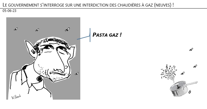 06/06/2023 – Le gouvernement s'interroge sur une interdiction des chaudières à gaz (neuves) !