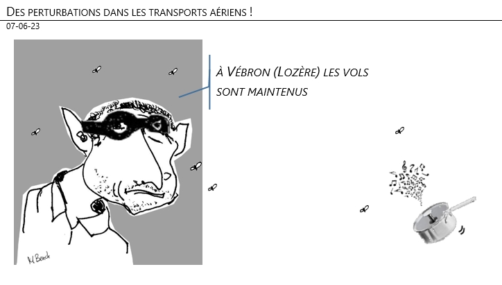 07/06/2023 – Des perturbations dans les transports aériens !