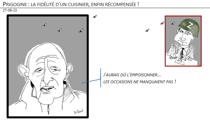 27/08/2023 – Prigogine : la fidélité d’un cuisinier, enfin récompensée !