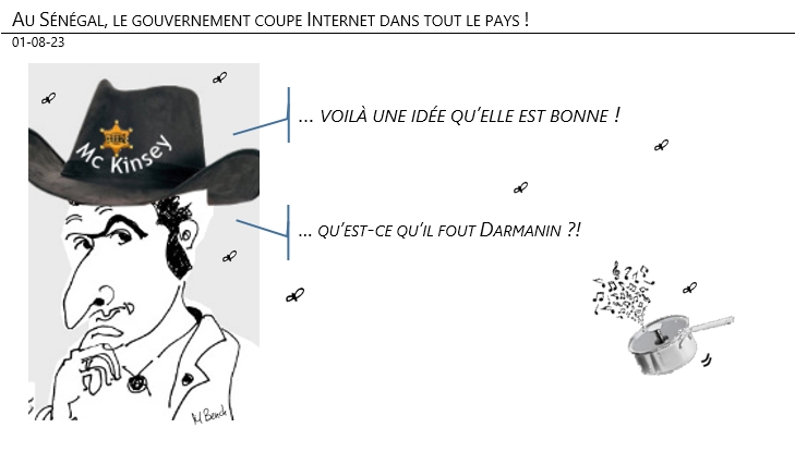 01/08/2023 – Au Sénégal, le gouvernement coupe Internet dans tout le pays !