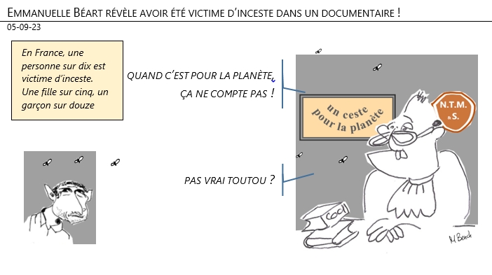 05/09/2023 – Emmanuelle Béart révèle avoir été victime d’inceste dans un documentaire !